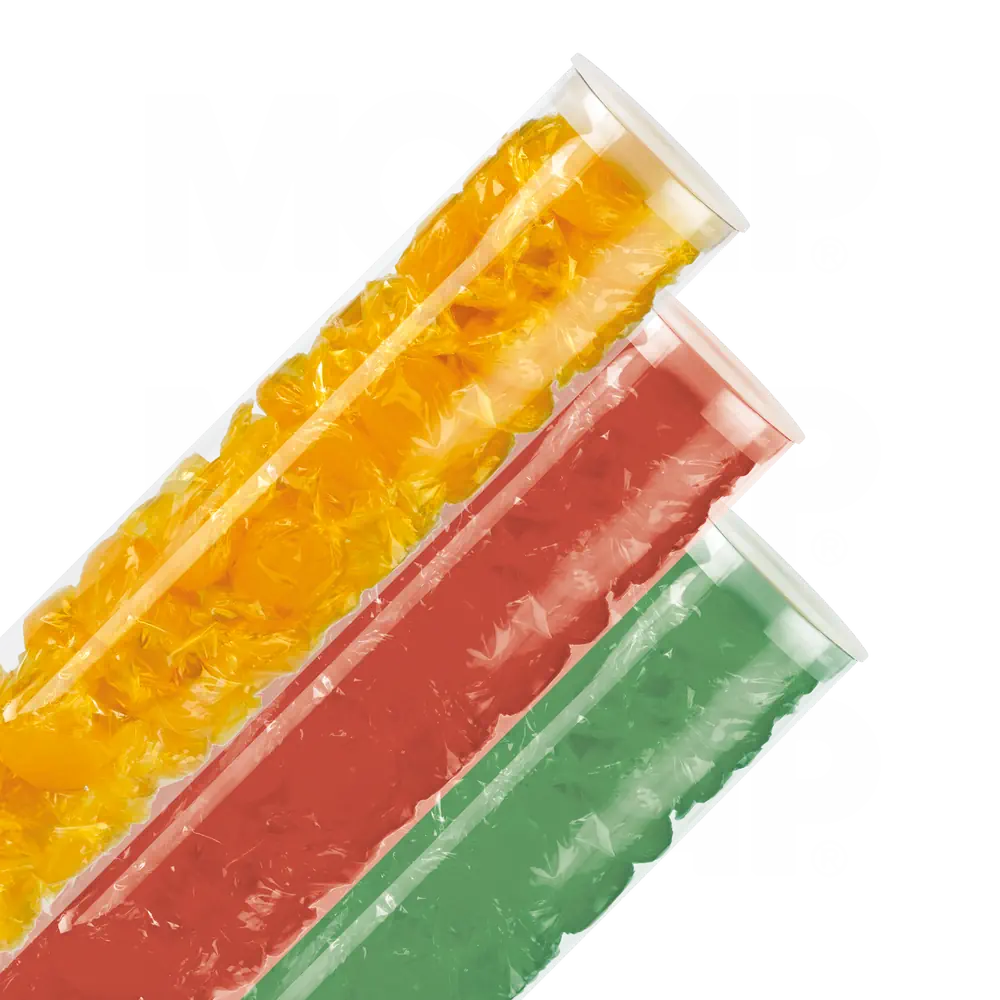 Empaques Cleartec - Tubos de Empaque para Dulces Empaques Cleartec - Tubos de Empaque para Dulces