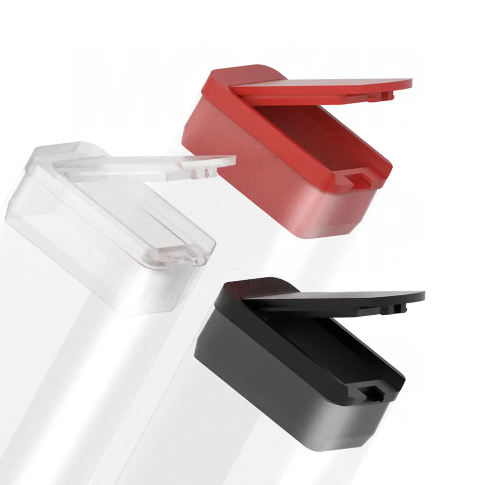 Empaques Cleartec - Tapas Rectangulares Flip-Top Empaques Cleartec - Tapas Rectangulares Flip-Top