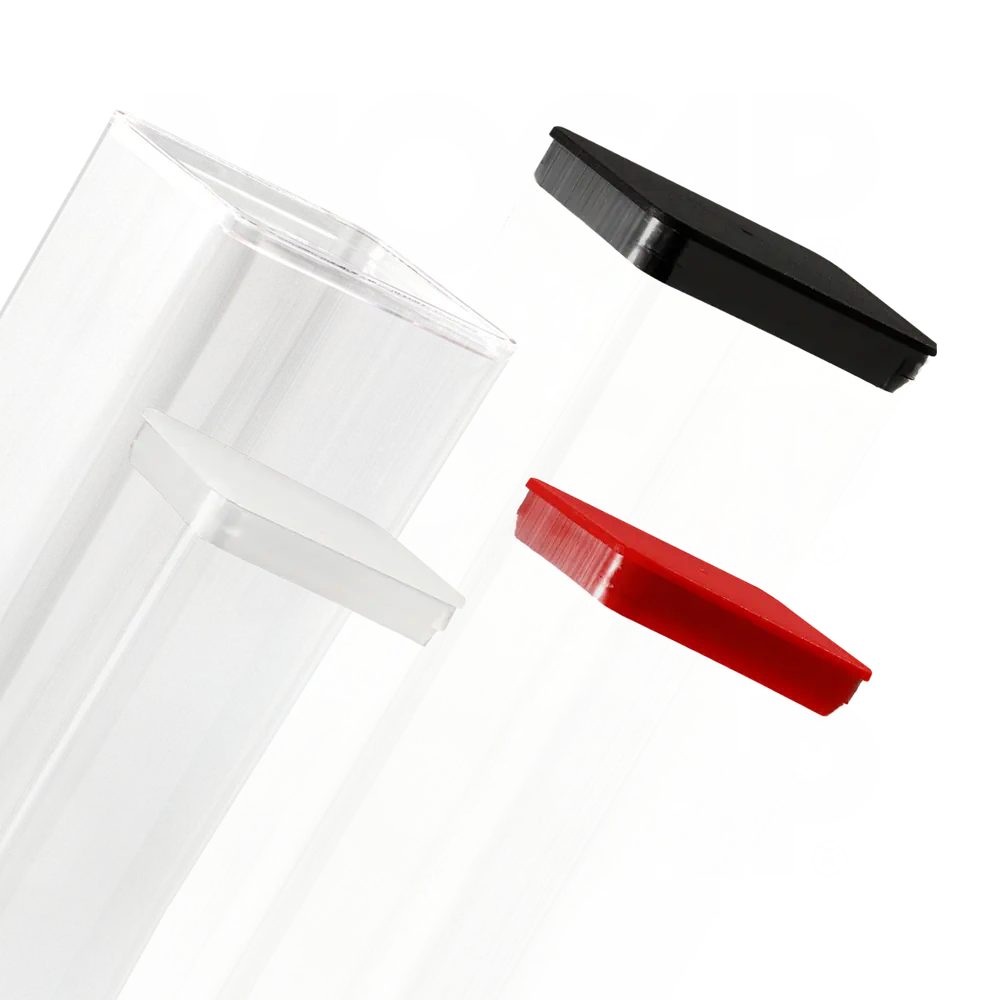 Empaques Cleartec - Tubos rectangular transparente Empaques Cleartec - Tubos rectangular transparente